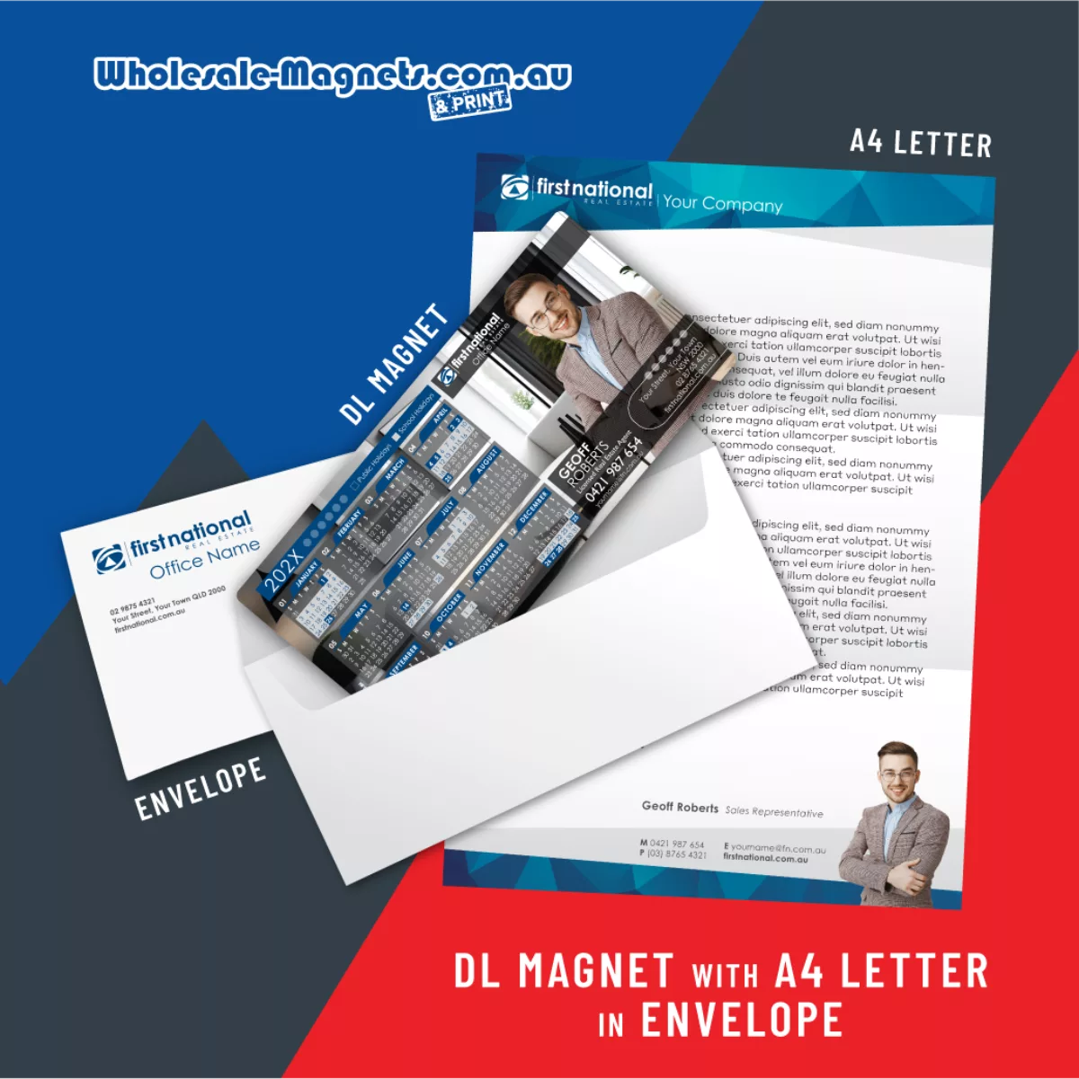 DL magnets with inserts