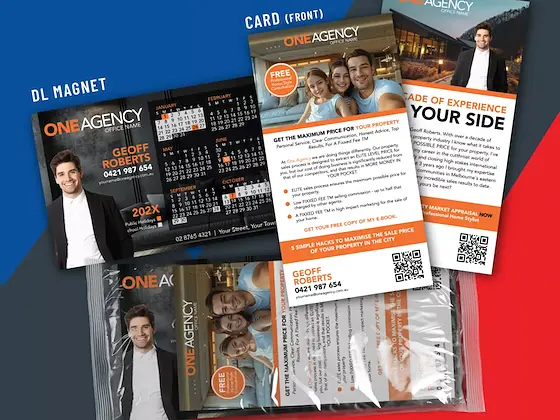 DL Magnet + DLS Card 250gsm dl magnets with inserts — 210mm × 97mm