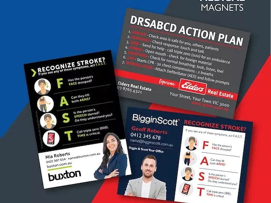 A7 Medical Magnets information fridge magnets — 70mm × 100mm