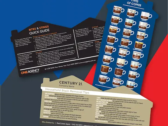 Information fridge magnets