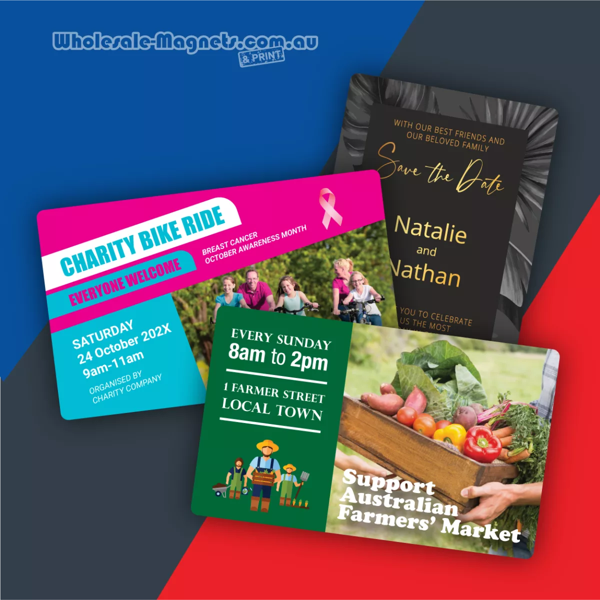 Invitation and special event magnets